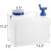 Dicunoy Water Container with Spigot 3 Gallon Camping Drinking Water Storage Jug Portable Thick Slim Water Dispenser Carrier for Vehicle Car Outdoor Hiking Emergency Hurricane Supplies - Buy Online on GoSupps.com