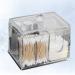 Fomiyes Kasten Wattepad Organizer - Clear Mini Container with Lid for Cosmetics & Toothpicks | International Shipping Available - Buy Online on GoSupps.com