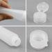 100ML 100G 3.4oz Clear Empty Travel Soft Flip Cap Tubes Plastic Squeezable and Refillable Travel Containers for Facial Cleanser Shampoo Conditioner Shower Lotion Toiletries Pack of 3 - Buy Online on GoSupps.com
