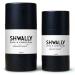Shwally Zinc & Charcoal Deodorant   A True Natural  Tallow-Based & Effective Deodorant for Men & Women    Aluminum Free & Hypoallergenic  with 100% Grass-fed Tallow  Coconut  Zinc & Arrowroot   Concentrated  Lasts 4X Lon...