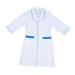 FRCOLOR Beautician Overalls White Work Shirts Hot Dyeing Work Clothes for Women Hairdressing Cape White Formal Dresses for Women Women's Formal Gown Salon Work Clothes Kimono Simple Nylon 85x44cm White
