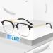 Stylish Double Bridge Half Frame Reading Glasses for Women & Men | Blue Light Blocking Computer Readers 1.5x Gold - Shop Now! - Buy Online on GoSupps.com