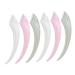 Minkissy 6st meniscus anti-scratch-eye brew trimmer 6-pcs tools for eyebrow care hair edge brush eyebrow-up brush dermaplaning eyebrow artifact Fr ulin face face