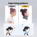 Correct Neck Brace & Neck Stretcher - Soft Foam Neck Support for Sleeping & Pressure Relief (Gray) - International Shipping Available - Buy Online on GoSupps.com