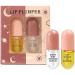 Browsluv Lip Plumper Kit - Instant Fuller Lips Serum, Hydrating Gloss, Day & Night Moisturizing - 3pcs - Buy Online on GoSupps.com