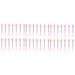minkissy 3 Sets Lip Gloss Brush Mini Cosmetic Lipstick Brush Lip Brush Lipstick Lip Mask Applicator Nose Lip Applicator Wands Lip Makeup Shadow Brush Make up Silica Gel Miss
