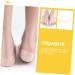 Sleeve Protectors 8 Pcs with Big Splitter, Thumb Protector, and Hallux Valgus Separators - Convenient Straps for Men - Soft Elasto Gel - Transparent - 23.5x2.3cm - Set of 2 - Buy Online on GoSupps.com