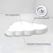 Yrhome 48W Dimmable Cloud LED Ceiling Lamp | Remote Control Ultra-Thin Acrylic | IP44 Children's Room Lighting - Buy Online on GoSupps.com