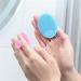 Baby Silicone Comb Cradle Pack with Dry Brush | Skin Beauty Tools for Bath Time | Multicolor One Size - Buy Online on GoSupps.com