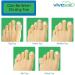 ViveSole Toe Sleeve Protector Tubes with Gel Lining - 6 Pack for Bunion, Hammer Toe, Callus Corn, Blister - Large Size - Buy Online on GoSupps.com