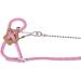 zhuangyulin 6 1PC Hamster Harness Rope Pet Hamster Harness Lovely Adjustable Pet Rat Mouse Hamster Harness Rope Ferret Finder Lead Leash with Bell Blue Small - Buy Online on GoSupps.com
