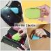 Small Pill Box Supplement Case - Travel Medication Organizer with 3 Compartments | Daily Vitamin Carry Case (Pink White Blue Green) - Perfect for Pocket or Purse - Buy Online on GoSupps.com