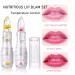 HONGZHUANG 6PCS Double Flower Jelly Discoloration Lipstick Gift Set - Color-changing Lip gloss with pH Control for Long Lasting Protection - Makeup Kit - Buy Online on GoSupps.com