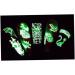 Nail ornamentHalloween Nail Sticker Adhesive 3D Luminous Little Monster Nail Art Accessories for Women Style1 - Buy Online on GoSupps.com