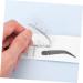 FOMIYES 50pcs Eyebrow Positioning Ruler Tools Eyebrow Makeup Stencil Brow Template Eyebrow Trimming Sticker 18.00X3.80X0.10CM Yellow - Buy Online on GoSupps.com