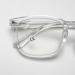 Blue Light Blocking Reading Glasses for Women & Men - Square Frame 1.25x Clear Eyeglasses - Buy Online on GoSupps.com
