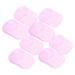 Milisten 15 Boxes Portable Travel Soap Travel Supplies Soap Slices Soap Flakes Small Soap Slice Violet 7.00X4.50X1.50CM