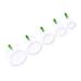 50x High-Quality Plastic Cupping Glasses with Pump Hijama Cupping Cups (7cm) for Effective Hacamat Therapy - Buy Online on GoSupps.com