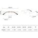 Lightweight Blue Light Blocking Reading Glasses - Stylish Gold Readers for Computer Use | International Shipping Available - Buy Online on GoSupps.com