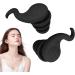 Buy 1/2 Pairs Noise Reduction Earplugs - Soft Silicone Sound Blocking Ear Plugs for Snoring & Noise Sensitivity - Comfortable & Effective Black Earplugs - Buy Online on GoSupps.com