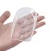 Cups Heel Cushion Pads TPR Self-Adhesive Shock Absorption Heel Protectors Women Comfort Sports for Heel Spurs and Pain Relief(Medium) Clear