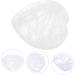 FRCOLOR Heart-Shaped Massage Stone - Relaxing Worry Stone & Scraping Tool - Portable White 4x4cm - Buy Online on GoSupps.com