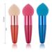 Frcolor 3PC Women Makeup Sponge Set | Lollipop & Water Drop Shaped Concealer Brushes - Random Colors - Buy Online on GoSupps.com