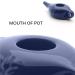 lioapoiul Ceramic Neti Pot Rinsing Nose Washing Professional Yoga Stuff Irrigator Dust Remover Spout Removing Tools Cleaning Outdoor White - Buy Online on GoSupps.com