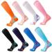 2 Pair XXL Black Compression Socks for Men and Women - 20-30 mmHg Support for Cycling and Running - Buy Online on GoSupps.com