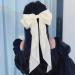 JSGHGDF Bow-Hair Clip Women Large knot Stain Hairpin Barrettes Girls Solid Color Clip Hair Accessory Headwear Gift Black - Buy Online on GoSupps.com