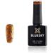Bluesky Gel Nail Polish Gold Glitter S18N Long Lasting Chip Resistant 10 ml (Requires Drying Under UV LED Lamp)