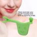 Personal Face Trainer - Smile Beauty Exerciser for Facial Muscle Stretching and Lifting - Green - Buy Online on GoSupps.com