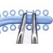 Dental Orthodontic Separator Ties - 700 Blue Elastic Ligature Rings/10 Sticks - Buy Online on GoSupps.com