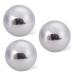 Beaupretty 3 pieces couple Chinese massage gymnastics balls Hand leisure ball massage ball Gymnasium ball Gymnasium ball hand surface massager Chinese style handball amplifier Fitness massage globe