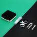 Modern Contact Lens Container with Mirror - Stylish & Hygienic for Home Office & Travel (Black) - Buy Online on GoSupps.com