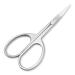 AttreX Craft Scissors Professional Stainless Steel Eyebrow Nose Cuticle Scissor Curved Blade Nail Manicure Hairs False Eyelashes Trimmer Sharp Scissors