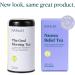 NATALIST Nausea Relief Tea: Calming Plant-Based Blend for Pregnancy Morning Sickness - Organic Ginger & Peppermint - Vegan & Gluten-Free - 20 Bags - Buy Online on GoSupps.com