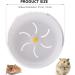 Silent 21cm Hamster Exercise Wheel for Small Pets - Quiet Jogging Wheel for Hamsters, Gerbils, Mice - Large Spinner for Sports and Running - Buy Online on GoSupps.com