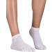 Knitido Track & Trail Ultralite Fresh Toe Sock Sneakers Unisex 35-38 - Lightweight White Footwear for Comfort & Style - Buy Online on GoSupps.com