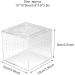 Reptile Breeding Box Reptile Terrarium Feeder Snakes Spider Lizard Feeding Acrylic Box Case Insects House for Lizard Chameleon Spider Frog Cricket Turtle Crab - Buy Online on GoSupps.com