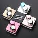 Mini Travel Contact Lens Case - Stylish Rose Gold Solution for Easy Lens Care - Buy Online on GoSupps.com