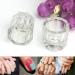 Crystal Glass Acrylic Acrylic Powder Liquid Nail Cup Dish Dappen Bowl Cup Equipment Nail Lid Tools D9R5 Women - Buy Online on GoSupps.com