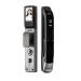 Smart Door Lock 3D Face Fingerprint Card Swiping Mechanical Key Cat Eye Waterproof App Unlocking (Color : 30-240 3D Face Size : Red Bronze) (30 240 3D Face)