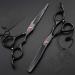 Hair Cutting Scissors 6 '' Professional Japan Steel Hair Scissors Set Haircut Thinning Barber Makas Scisors Cutting Shears Hairdresser Scissors Set