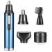 Portable Waterproof Plastic Electric Razor Set for Beard Nose and Facial Hair Removal Painlessly operates on Head and Neck