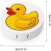 Yellow Duck Round Case For Contact Lens Kit Storage Box with Mirror Printed - Buy Online on GoSupps.com