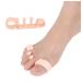 VIEEL 3 Pairs Orthopedic Bunion Corrector Gel Toe Stretcher Toe Separator Orthopedic Bunion Corrector (Beige)