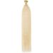 20" SEGO Pre Bonded Human Hair Extensions I Stick Tip 0.5g*100 Strands #60 Platinum Blonde 100% Real Remy Keratin Hair Extensions Straight (50g) - Buy Online on GoSupps.com