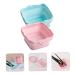 Buy FRCOLOR 4 Pcs Silicone Makeup Brush Cleaner Set - Portable Drying Rack & Sponge Cleaner - Best Tools for Flawless Makeup - Buy Online on GoSupps.com