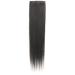 Tape Hair Extensions Hair Pieces Human Hair Tape in Extensions Human Hair Black Hair Extensions Clip In 15.8'' Real Human Hair Extensions Tape Invisible Straight Hair Pieces for Long Hair Women